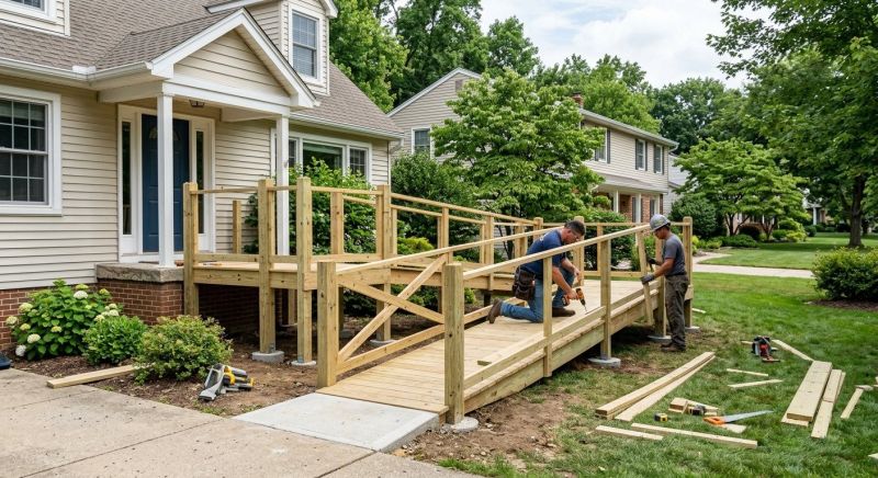 Accessible Ramp Construction in Kansas City, KS