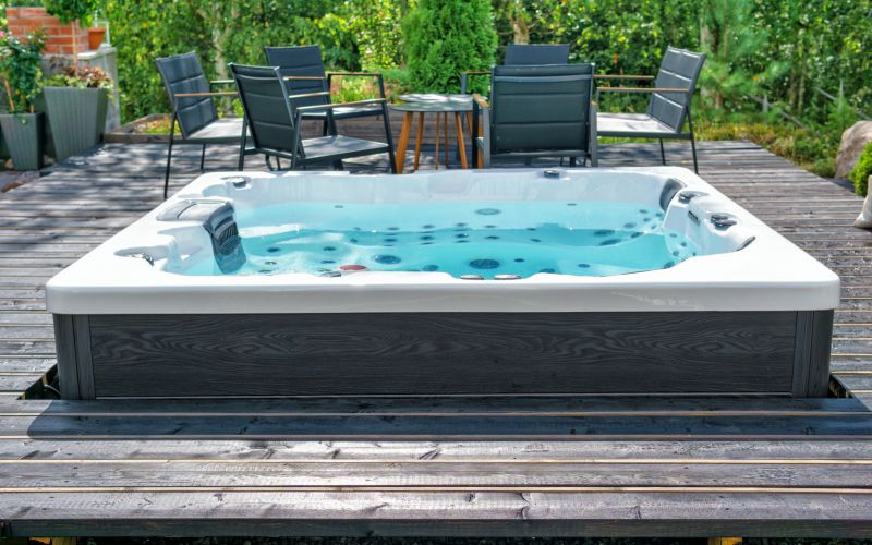 Hot Tub Deck Installation in Redmond, WA